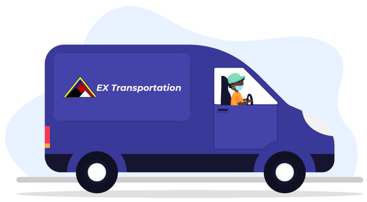 EX Transportation Delivery Van